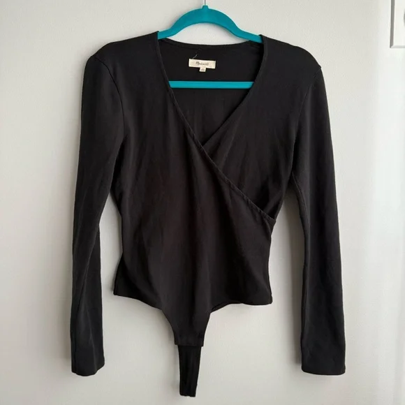 Madewell Wrap Thong Bodysuit - Picture 4 of 7